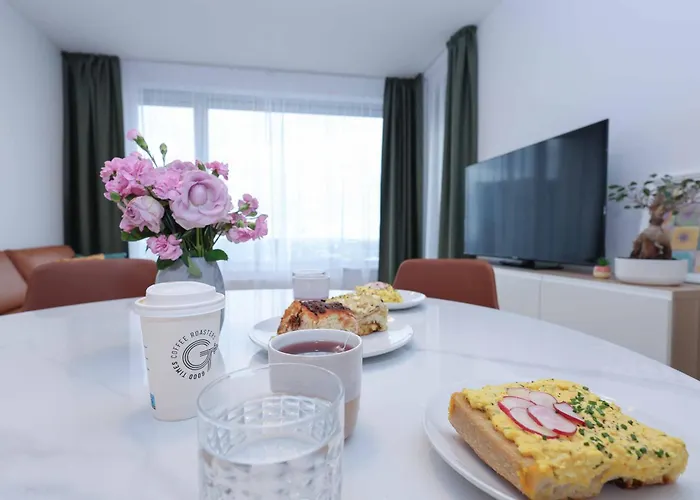 Appartement Skypark Tower 4, Free Parking And Beautiful Views *