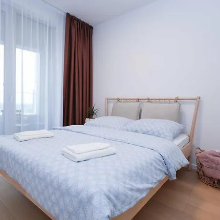 Appartement Skypark Tower 4, Free Parking And Beautiful Views Bratislava